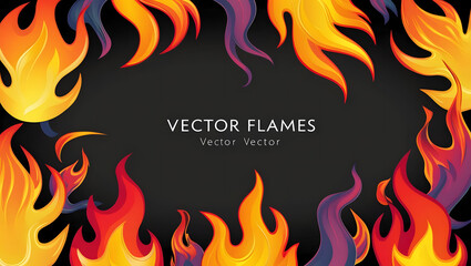 Fiery inferno blazes with intense heat, a dangerous dance of red and orange flames