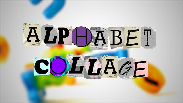 Alphabet Collage