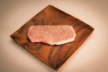 Kobe beef Wagyu A5, Sirloin, raw