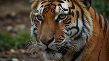 Fototapeta premium TIGER IN THE WILD