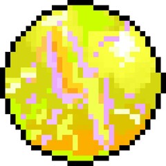 ゲームで使う雷の属性のエネルギーの魔石