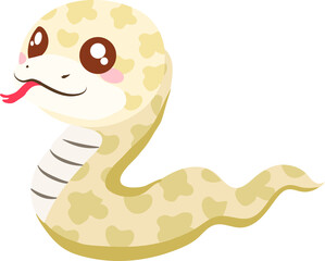 snake cartoon icon