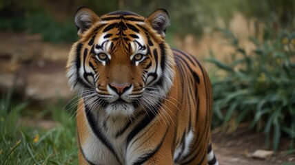 Obraz premium TIGER IN THE WILD