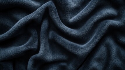 Obraz premium dark fleece texture, seamless background, smooth surface, high detail, cozy feel, deep tones, minimalistic