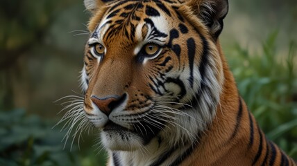 Obraz premium TIGER IN THE WILD