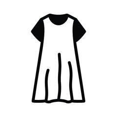 Icon of a dress suitable for everyday wear