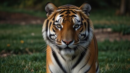 Obraz premium Tiger Close-Up