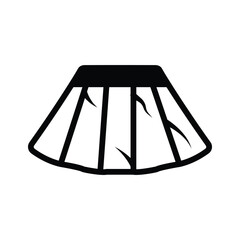 Icon of a skirt suitable for a variety of styles
