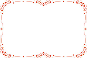 Decorative vintage frame,  Border rectangular shape, Old backgrounds, Artistic Frame or Border,