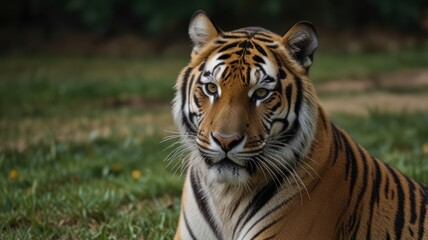 Obraz premium TIGER IN THE WILD