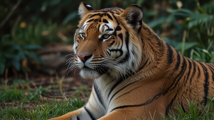 Obraz premium Tiger Close-Up