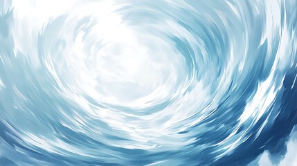 Abstract swirling sky or water vortex.
