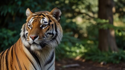 Obraz premium TIGER IN THE WILD