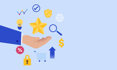 Business Excellence and Quality Assurance Icons