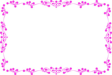 Decorative vintage frame,  Border rectangular shape, Old backgrounds, Artistic Frame or Border,