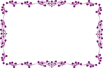 Decorative vintage frame,  Border rectangular shape, Old backgrounds, Artistic Frame or Border,