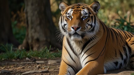 Fototapeta premium TIGER IN THE WILD