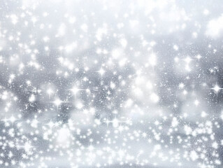 Fototapeta premium シルバー きらきら背景