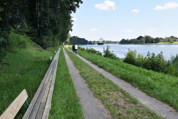 Lange Bank bei Rendsburg am Nord-Ostsee-Kanal 