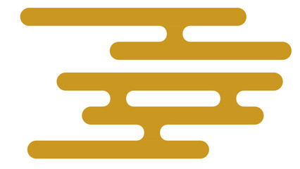 古代風の雲イラスト