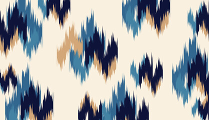 geometric ethnic vintage texture vector art design. textile fashion pattern line ikat seamless pattern and batik fabric texture asian background wallpaper geometry indian. Ethnic abstract ikat art .