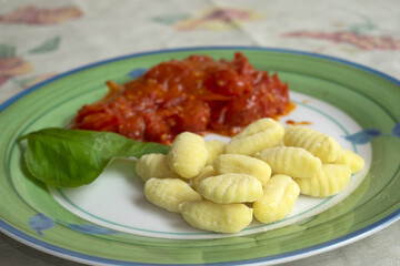 gnocchi with tomato and basil