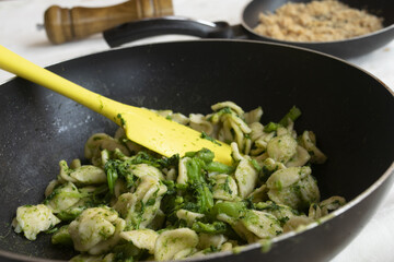 orecchiette turnip greens