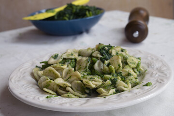orecchiette turnip greens