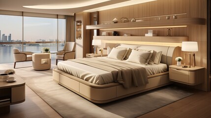 interior of a bedroom