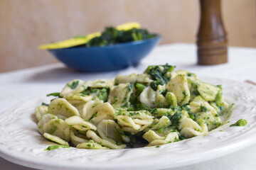 orecchiette turnip greens