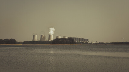 Kraftwerk Jänschwalde - Wärmekraftwerk - Braunkohle - Energie - Lausitz - Teichland - Brandenburg...