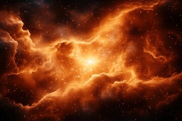 Obraz premium A dynamic display of fireworks bursting into glowing waves, symbolizing fluidity and artistic light, a mesmerizing spectacle of vibrant colors and ethereal forms, capturing the transient beauty of