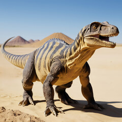 Fototapeta premium dinosaurs: Alxasaurus 