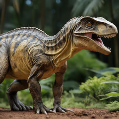 Obraz premium dinosaurs: Alxasaurus 