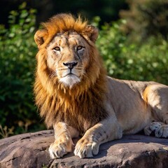 A macro photo of a lion lying on its back, paws in the air, deep focus on its playful expression and the details of its body, high-angle shot showing its full body in a relaxed, unguarded moment in th