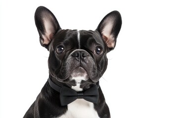 French Bulldog with a Bowtie
