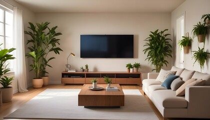 Photo modern style interior room 3d illustration
