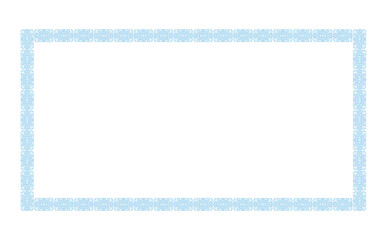 レース模様のシンプルなフレーム 背景素材