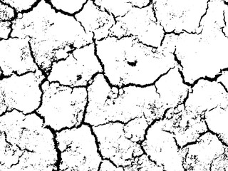 Black and white cracked concrete scribble effect overlay