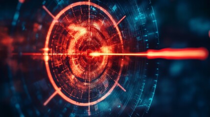 Obraz premium Accurate targeting icons: bullseye, crosshairs, and precise reticles for sharpshooting.