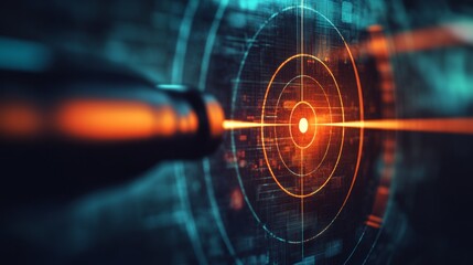 Accurate targeting icons: bullseye, crosshairs, and precise reticles for sharpshooting.