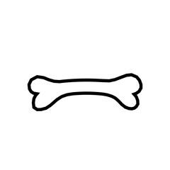 Dog Bone Illustration
