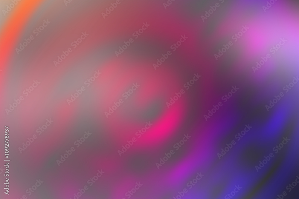 Fototapete swirl effect in vibrant purple, blue and fuchsia tones. colorful design combining circular movements
