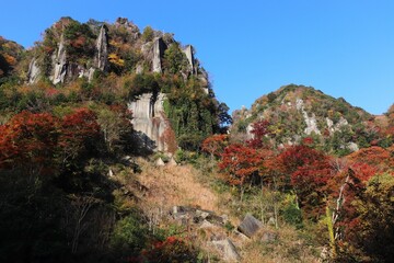 深耶馬溪　一目八景の風景