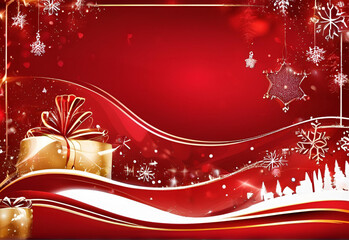red christmas background