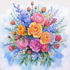 Beautiful Oil Paint Floral Masterpieces