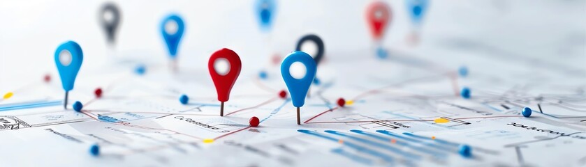 Fototapeta premium Tracking Referral Pathways Across Devices for consistency.