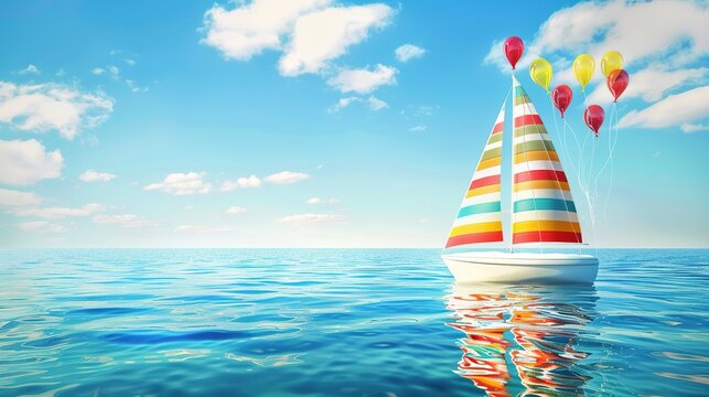 How to Decorate Your Venue with a Sailboat Birthday Background