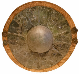 shield, antique roman, empire, defense, colors, monument, round,