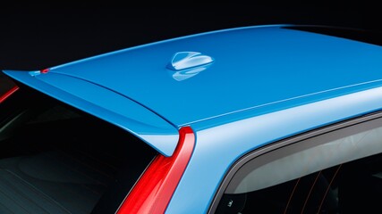 Antenna on a car roof